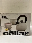 The Cellar Tea For Two Set 1.4 Qt - Kettle Includes Cups Open. Price: $26.69.