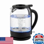 Ovente Electric Kettle 1.5L Borosilicate Glass 1500W Boiling Water Heater For New. Price: $36.23.