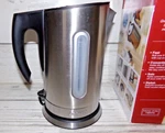 Aroma Stainless Steel Electric Water Kettle 2 Liters Model AWK-116S Used. Price: $12.50.