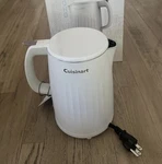 Cuisinart Soho 1-LITER Double-wall Electric Kettle Cord Storage Truffle Nib New. Price: $31.45.