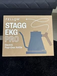 Brand New Fellow Stagg Ekg Pro Electric Pour-over Kettle Stone Blue+walnut 0.9L. Price: $160.00.