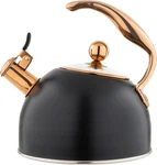 3-PLY Stainless Steel Tea Kettle, 2.6 Quart Stovetop Hot Water Pot With Tempered New. Price: $181.23.