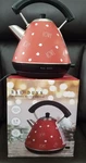 Rae Dunn Electric Water Tea Kettle Love Red New Box 1.7 Liters Stainless. Price: $29.95.