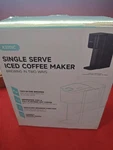 Tastyle K310IC Single Serve Iced Coffee Maker Hot Cold Brewer 120V 800W Black Open. Price: $28.89.