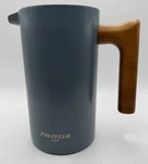 Poliviar French Press Coffee Maker 7379 Gray Canister Container Pitcher Only Euc Used. Price: $11.38.