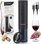 Secura Stainless Steel Electric Wine Opener, Rechargeable Automatic Black New. Price: $30.99.