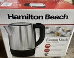 Hamilton Beach 40978 Liter Electric Kettle Nib Stainless 1500 Watts New. Price: $22.00.