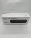 Megawise VS6621 Black 110 Watts Corded Electric Food Vacuum Sealer Open. Price: $29.99.