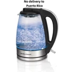 Hamilton Beach 1.7L Glass Kettle, Illuminated Electric Boiler New. Price: $35.99.