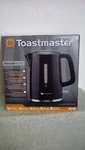 Toastmaster Electric Kettle 1.7 Liters Black Auto Off Cordless Nib New. Price: $24.98.