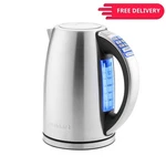 Cuisinart CPK-17 Perfectemp Electric Kettle 1.7L Stainless Steel Cordless New. Price: $89.00.