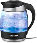 Mueller Ultra Kettle: Model No. M99S 1500W Electric With Speedboil Tech, New. Price: $52.07.