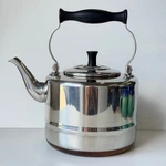 Bonjour Stainless Steel Kettle 2QT Silver Copper Bottom Teapot French Used. Price: $59.99.