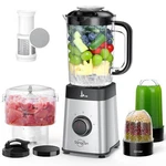 Sangcon And Food Processor Combo For Kitchen, 5 In 1 Shakes New. Price: $126.42.