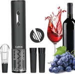 5-IN-1 Electric Wine Opener Set Foil Cutter Aerator 2 Vacuum Stoppers New. Price: $20.79.