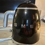 Smeg 50'S Retro Style Electric Water Kettle With Automatic Shutoff, Navy Blue Used. Price: $109.99.