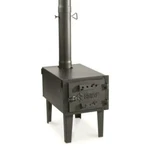 Outdoor Wood Stove Cast Iron Portable Camping Pipe Vent Tent Cooking Fire Poker New. Price: $159.82.