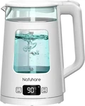 Nafuhare Electric Kettle Port Glass 1.7L 1200W With 5-COLOR Led Light New. Price: $138.82.