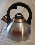 Whistling Stovetop Tea Kettle Stainless Steel, Luxgrace Open. Price: $35.99.