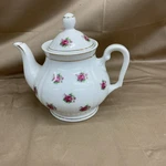 Vintage Minamiyama Seitosho English Rose Porcelain Electric Teapot. Gold Trim Used. Price: $12.00.