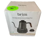 Brim Temperature Control Electric Gooseneck Kettle With Capacitive Touch Black Open. Price: $54.96.