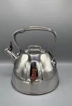 All-clad Tea Kettle 2QT 1.9L Stainless Steel Induction Compatible W/ Lid Used. Price: $75.00.