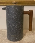 Poliviar 7379FRENCH Press Coffee Maker Double Wall Insulation Dual Filter Screen Used. Price: $23.99.