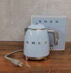 Smeg Retro Electric Mini Kettle Model KLF05PBUS Pastel Blue - New. Price: $159.95.