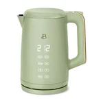 Stylish 1.7L Electric Kettle 1500W Sage Green, One-touch Activation Feature New. Price: $68.88.
