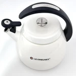 Creuset Signature Cloche Kettle White 2.2 Qt New No Box Open. Price: $62.89.