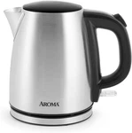Aroma 1.0-LITER Stainless Steel Electric Kettle New. Price: $45.49.