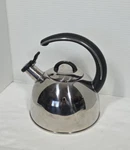 Tramontina 3 Quart 18/10 Stainless Steel Whistling Tea Kettle Used. Price: $25.95.