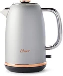 Oster Corded Electric 1.7L Kettle Metropolitan Collection With Rose Gold Accents New. Price: $49.87.