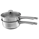 6 Cup Double Boiler Pot Set 1.5 Quart Stainless-steel Saucepan 2-IN-1 With Ven New. Price: $38.34.