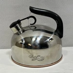Vintage Paul Revere Ware Copper Bottom Whistling Tea Kettle 2 Quart 94-C Korea Used. Price: $35.40.