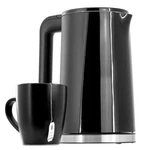 Megachef 1.7L Double Wall Stainless Steel Electric Tea Kettle Black 1000W New. Price: $27.00.