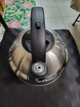 Large Black+decker Stainless Steel 5.3 Qt. Whistling Tea Kettle Used. Price: $37.95.