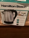 Hamilton Beach 40880 1.7L Electric Kettle - Silver Open. Price: $23.00.