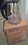 Pancerka Electric Kettle Glass With Stainless Steel New. Price: $18.00.