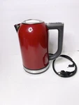 1.7 Liter Kitchenaid Electric Kettle Model KEK1722ER - Empire Red Tested Rare Used. Price: $59.29.