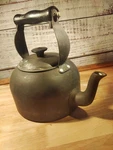 Vintage Calphalon Commercial Aluminum 2 Qt Tea Pot/ Kettle With Lid Used. Price: $19.96.