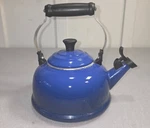 Blue Creuset Classic Whistling Kettle 1.7 Qt Needs Cleaned Inside Used. Price: $21.00.