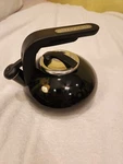 Kitchenaid 2 Qt Whistling Teakettle Black Excellent Shape -looks Unused TQQ09. Price: $29.95.