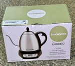 Bonavita 1L Digital Variable Temperature Gooseneck Electric Kettle, New. Price: $69.00.