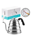 Barista Warrior Gooseneck Kettle With Thermometer 1.2L Pour Over Coffee & Te... New. Price: $81.05.