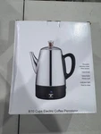 Moss & Stone Percolator Coffee Pot Electric 10 Cup, Stainless Steel New. Price: $49.99.