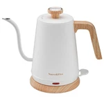 Gooseneck Electric Kettle Thermometer 1L Auto Shut-off 1000W White Steel New. Price: $76.94.