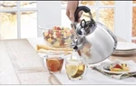 Princess House Heritage Stainless Steel 2.5 Qt Whistling Kettle 6892. New O/box Open. Price: $79.00.