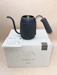 Buydeem CD2006B Portable Pour-over Gooseneck Coffee Kettle Stainless Steel Pot Open. Price: $18.79.