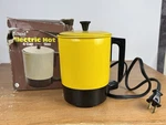 Vintage Yellow Valiant Electric Hot Pot Used. Price: $11.00.